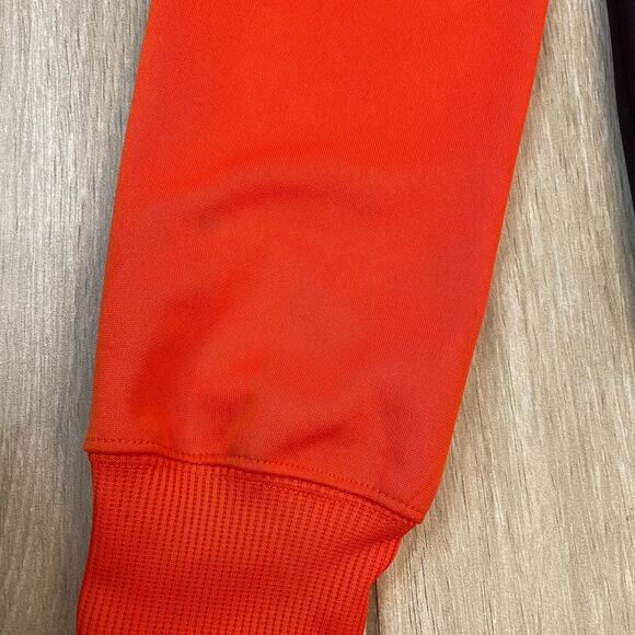 Nike MLB Miami Marlins Full Zip Track Jacket Men’s Large Orange Navy SP13 - Picture 10 of 11